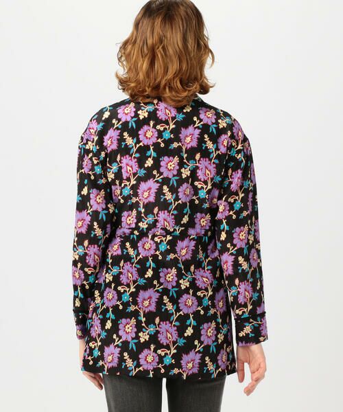 TOMORROWLAND / トゥモローランド その他アウター | レーヨンプリント ショールカラージャケット | 詳細5