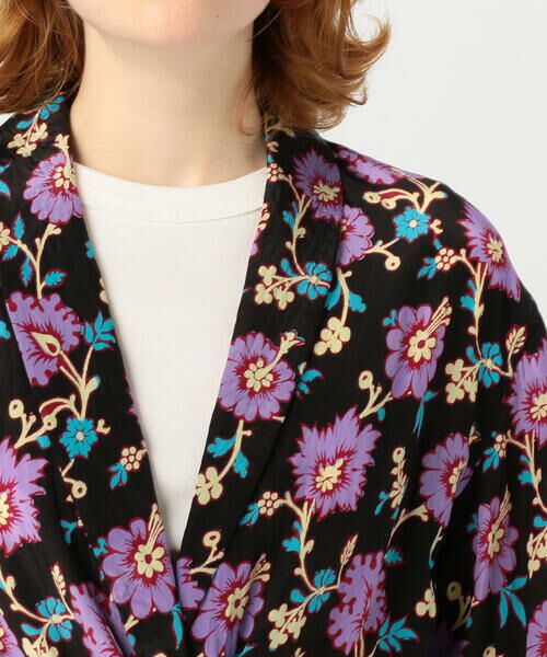 TOMORROWLAND / トゥモローランド その他アウター | レーヨンプリント ショールカラージャケット | 詳細8