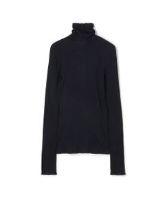 TOMORROWLAND / トゥモローランド カットソー | コットンシルクリブ タートルネックプルオーバー