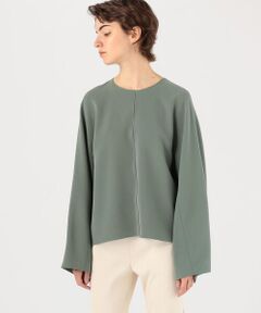 TOMORROWLAND / トゥモローランド シャツ・ブラウス | ライトダブルクロス ワイドスリーブブラウス