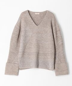 TOMORROWLAND / トゥモローランド ニット・セーター | ウールポリエステル Vネックプルオーバー