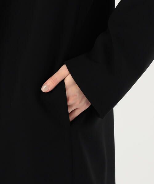 TOMORROWLAND / トゥモローランド ノーカラージャケット | ライトダブルクロス リラックスジャケット | 詳細13