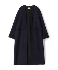 TOMORROWLAND / トゥモローランド その他アウター | ライトダブルフェイスシャギー ノーカラーコート