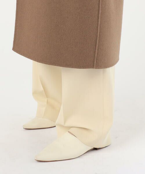 TOMORROWLAND / トゥモローランド その他アウター | ライトダブルフェイスシャギー ノーカラーコート | 詳細10