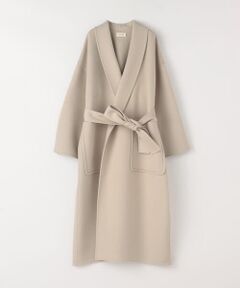 TOMORROWLAND / トゥモローランド その他アウター | ダブルフェイスメルトンビーバー ベルデッドコート