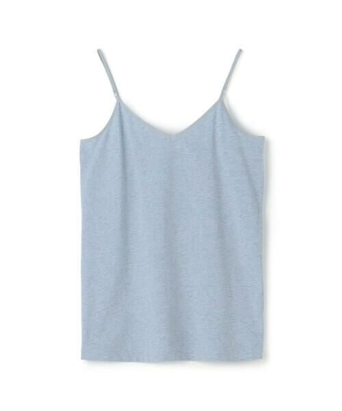 TOMORROWLAND / トゥモローランド キャミソール・チューブトップ | スビンコットン キャミソール（61 ライトブルー）