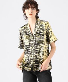 TOMORROWLAND / トゥモローランド シャツ・ブラウス | GANNI クリンクルサテン オープンカラーシャツ