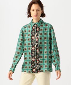 TOMORROWLAND / トゥモローランド シャツ・ブラウス | MANTERO PLASTRON シルク シャツ