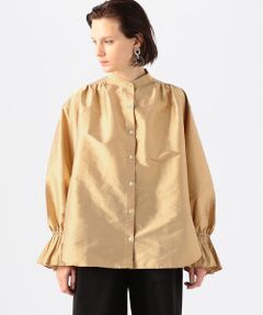 TOMORROWLAND / トゥモローランド シャツ・ブラウス | FIL タフタ ラッフルカフスブラウス