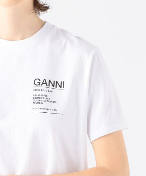 TOMORROWLAND / トゥモローランド Tシャツ | GANNI コットン プリントTシャツ | 詳細8