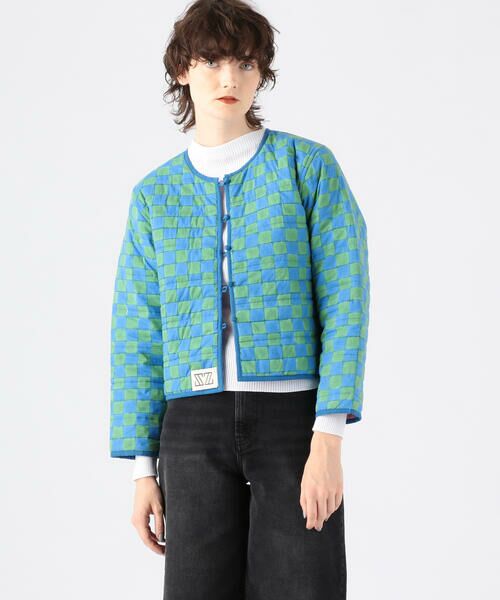 SZ Blockprints キルティングジャケット （ノーカラージャケット）｜TOMORROWLAND / トゥモローランド ファッション