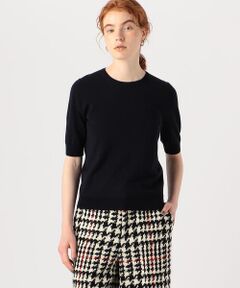 TOMORROWLAND / トゥモローランド ニット・セーター | スーパーファインウール ハーフスリーブプルオーバー