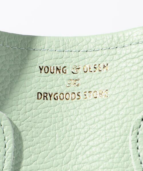 【別注】YOUNG&OLSEN×TOMORROWLAND EMBOSSED LEATHER ミディアムトートバッグ