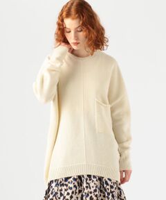 TOMORROWLAND / トゥモローランド ニット・セーター | 【WEB限定】ライトウール クルーネックプルオーバー