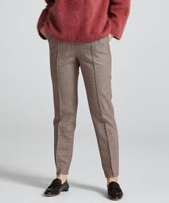 TOMORROWLAND / トゥモローランド スラックス・ドレスパンツ | ガンクラブペーンチェック シガレットパンツ