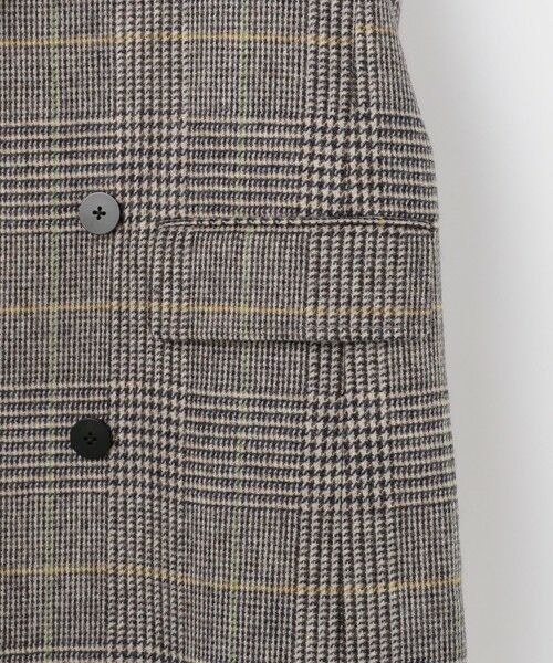 TOMORROWLAND / トゥモローランド テーラードジャケット | FOX FLANNEL TWEED CHECK ウール 6B チェックジャケット | 詳細6