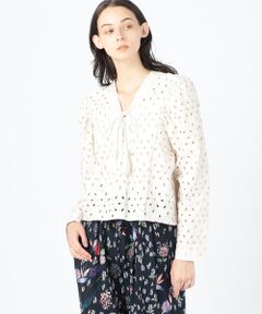 TOMORROWLAND / トゥモローランド シャツ・ブラウス | forte_forte アイレットレースブラウス