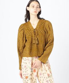 TOMORROWLAND / トゥモローランド シャツ・ブラウス | forte_forte アイレットレースブラウス