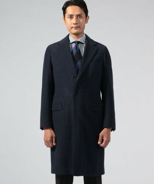 セール】 ウールカシミヤ シングルチェスターコート Zegna 14milmil ...