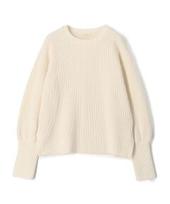 TOMORROWLAND / トゥモローランド ニット・セーター | コットンポリエステルコイルヤーン クルーネックプルオーバー