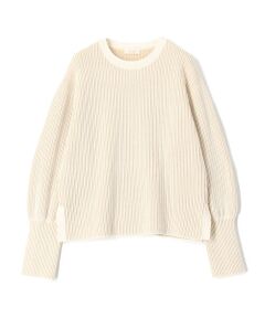 TOMORROWLAND / トゥモローランド ニット・セーター | コットンポリエステルコイルヤーン クルーネックプルオーバー