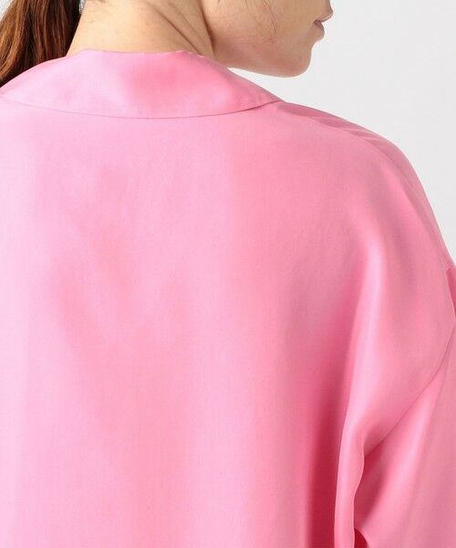 TOMORROWLAND / トゥモローランド シャツ・ブラウス | サンドウォッシュシルク オープンカラーシャツ | 詳細6