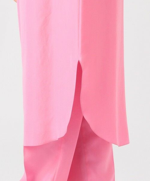 TOMORROWLAND / トゥモローランド ロング・マキシ丈ワンピース | サンドウォッシュシルク ノースリーブワンピース | 詳細8