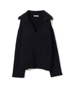 TOMORROWLAND / トゥモローランド ニット・セーター | ハイブリッドコットン スキッパープルオーバー