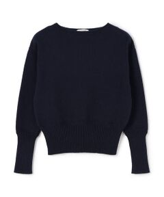 TOMORROWLAND / トゥモローランド ニット・セーター | ハイブリッドコットン ボートネックプルオーバー