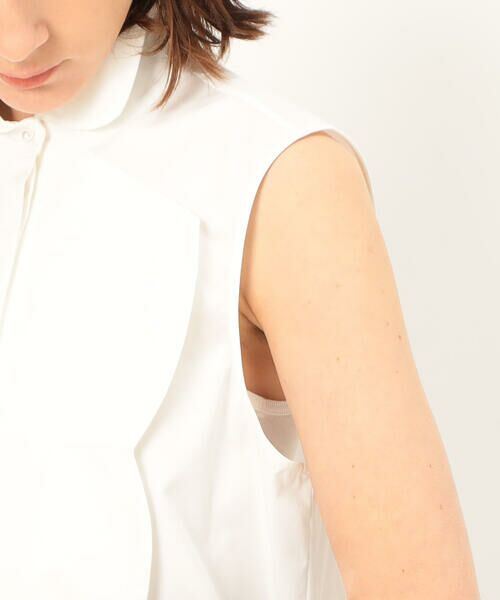 TOMORROWLAND / トゥモローランド シャツ・ブラウス | PALMA MARTIN ALL HEART コットン ノースリーブシャツ | 詳細8