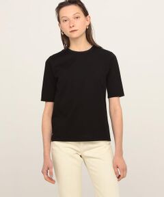 TOMORROWLAND / トゥモローランド Tシャツ | コットンビーズコンビ ハーフスリーブプルオーバー