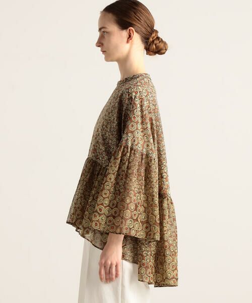 TOMORROWLAND / トゥモローランド シャツ・ブラウス | フルーレットプリント フレアスリーブブラウス | 詳細3