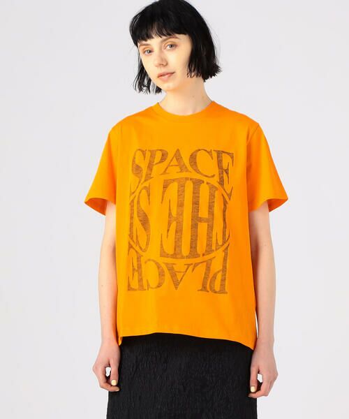 Ganni フラワープリントTシャツ ガニー GANNI Tシャツ カットソー さくらんぼ チェリー プリント