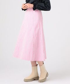 TOMORROWLAND / トゥモローランド デニムスカート | GANNI コットンデニム ストライプAラインスカート