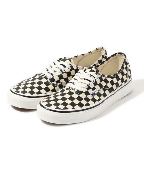 VANS AUTHENTIC チェックスニーカー