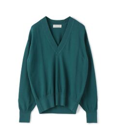 TOMORROWLAND / トゥモローランド ニット・セーター | コットンカノコ Vネックプルオーバーニット