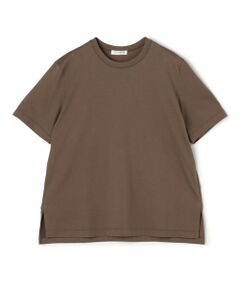 TOMORROWLAND / トゥモローランド Tシャツ | スーピマコットンジャージー クルーネックプルオーバー