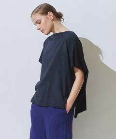 TOMORROWLAND / トゥモローランド シャツ・ブラウス | レーヨンニットコンビ ワイドプルオーバー