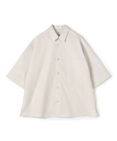 TOMORROWLAND / トゥモローランド シャツ・ブラウス | コットンツイル ハーフスリーブシャツ