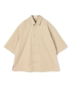TOMORROWLAND / トゥモローランド シャツ・ブラウス | コットンツイル ハーフスリーブシャツ