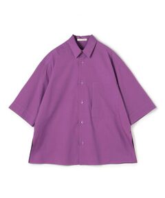 TOMORROWLAND / トゥモローランド シャツ・ブラウス | コットンツイル ハーフスリーブシャツ