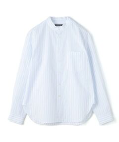 TOMORROWLAND / トゥモローランド シャツ・ブラウス | コットンリネンブロード バンドカラーシャツ