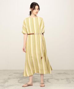 TOMORROWLAND / トゥモローランド ロング・マキシ丈ワンピース | マルチストライプ ボートネックワンピース