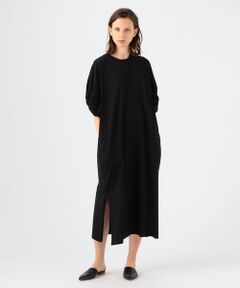 TOMORROWLAND / トゥモローランド ロング・マキシ丈ワンピース | SAYAKA DAVIS コットン ツイストスリーブワンピース