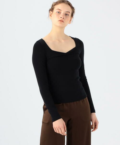 TOMORROWLAND / トゥモローランド カットソー | VINCE ペンタゴンネックプルオーバー | 詳細2