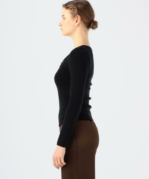 TOMORROWLAND / トゥモローランド カットソー | VINCE ペンタゴンネックプルオーバー | 詳細3