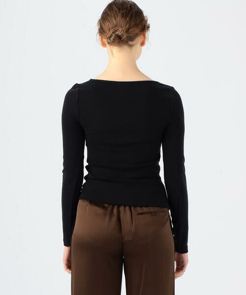 TOMORROWLAND / トゥモローランド カットソー | VINCE ペンタゴンネックプルオーバー | 詳細4