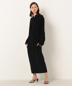 Rochas バルーンスリーブロングワンピース