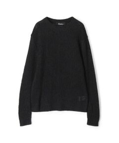 HARVEST KNIT PULLOVER コットンレーヨン クルーネックニットプルオーバー