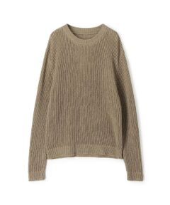 HARVEST KNIT PULLOVER コットンレーヨン クルーネックニットプルオーバー